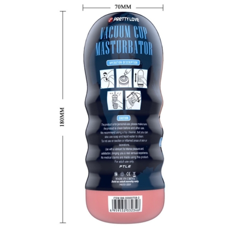 Мастурбатор Pretty Love Vacuum Cup 55