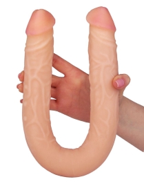 Двусторонний фаллос Flex & Fix