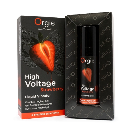 Жидкий вибратор Orgie Strawberry
