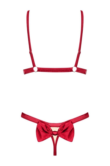 Комплект белья Obsessive Rubinesa